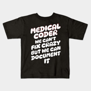 Medical Coder Kids T-Shirt